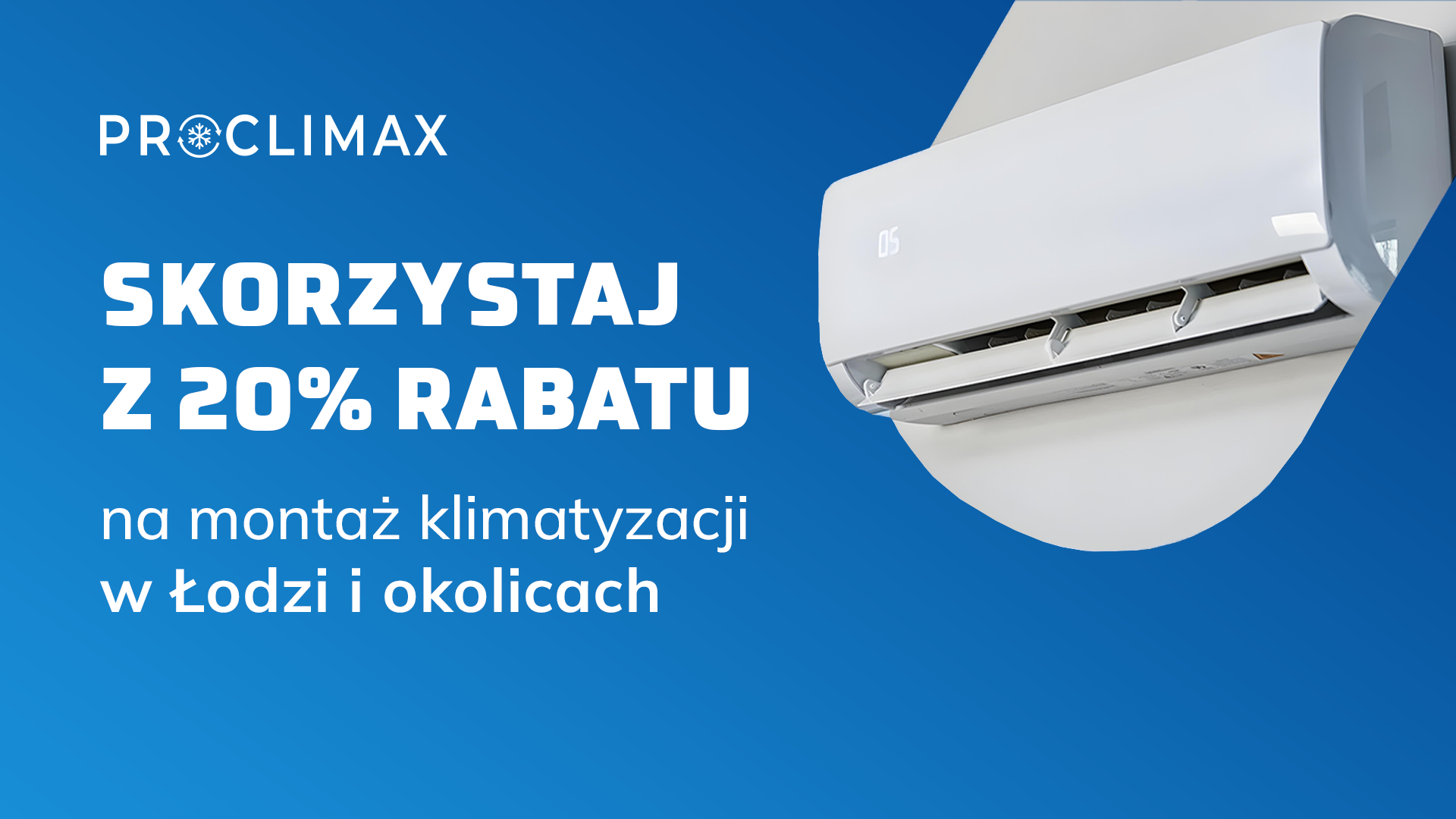 Proclimax baner Łódź desktop
